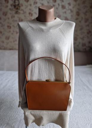👜 👜 👜 женская винтажная  сумочка waldybag  de luxe made in england англия3 фото