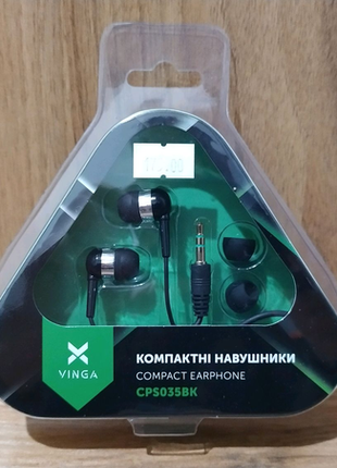 Наушники vinga cps035bk