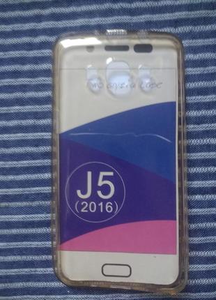 Чехол двухсторонний для телефона samsungj5
