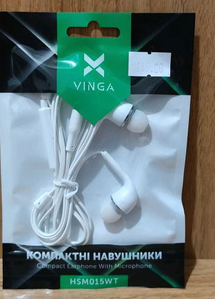 Наушники vinga hsm015wt