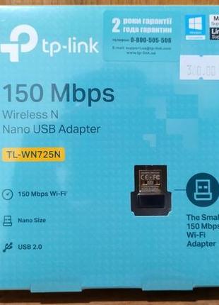 Usb wi-fi адаптер tp-link tl-wn725n