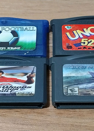 Картриджі ігрові для nintendo game boy і 3ds 14 шт.