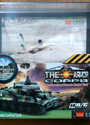Радіокерована модель танка tiger 1:726 фото