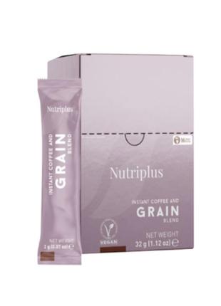 Кофе с молотым ячменем и ржи nutricoffee nutriplus