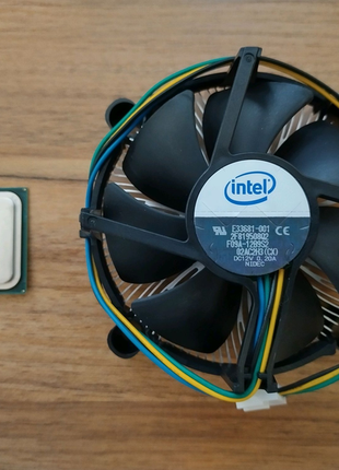 Процесор intel core 2 duo 2.66 ghz socket lga775 + кулер