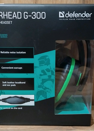 Ігрова гарнітура defender warhead g-300