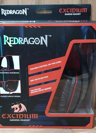 Ігрова гарнітура redragon excidium