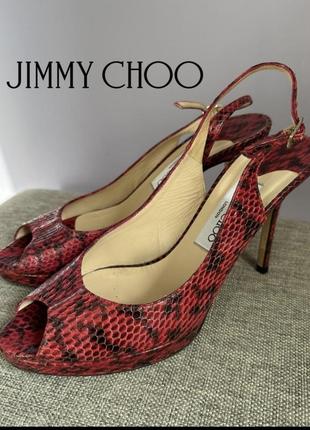 Босоніжки jimmy choo1 фото