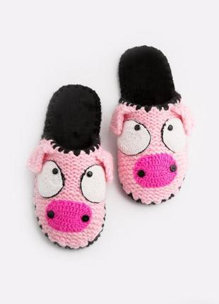 Тапочки "хрюши" женские