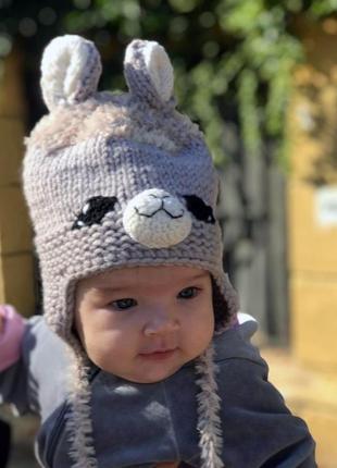 Шапочка лама дитяча