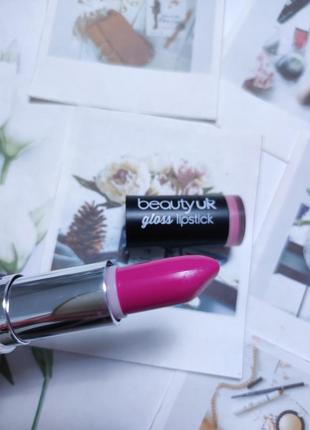 Яскрава рожева помада beauty uk pink my ride