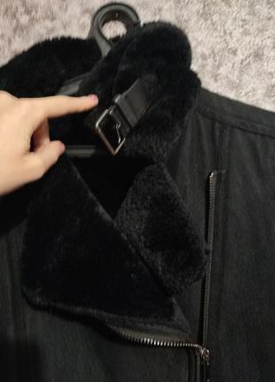 Дубленка авиатор 4