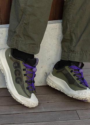 Кроссовки nike acg mounting fly 2 haki 2