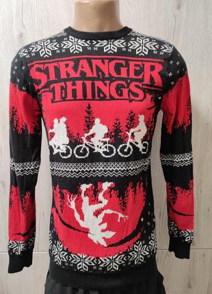 Stranger things свитер очень странные события дела