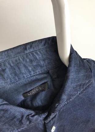 Вельветовая итальянская рубашка бренда maskio garment dyed3 фото