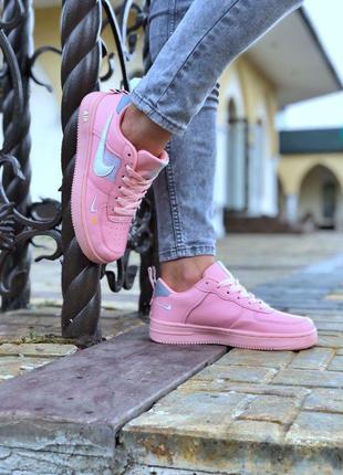 Nike air force 1 lv8 (рожеві)2 фото