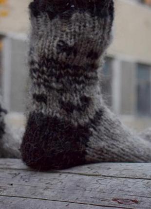 Шкарпетки з натуральної овечої вовни4 фото