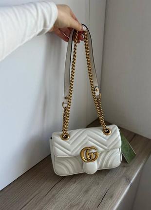 Женская сумка gucci marmont mini люкс качество