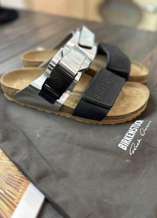 Шлепанцы rick owens x birkenstock