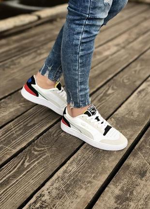 Шикарные женские кроссовки puma ralph sampson signature trainers белые