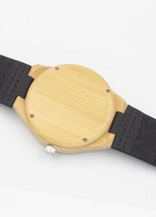 Дерев'яний наручний годинник woodenwatch, оригінальний подарунок6 фото