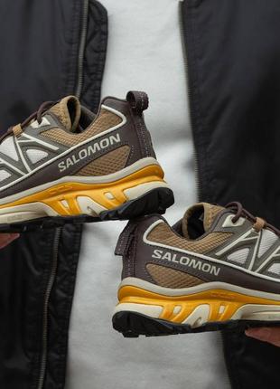 Кросівки salomon xt-6 expanse brown3 фото