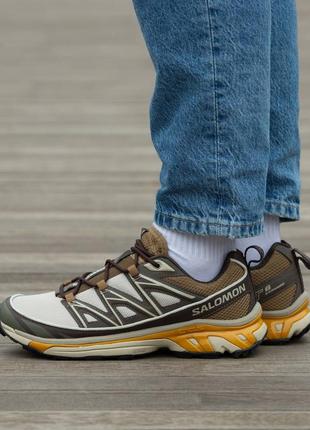 Кросівки salomon xt-6 expanse brown2 фото