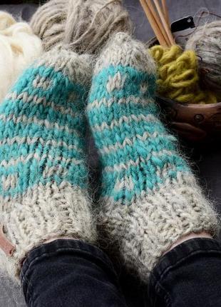 Шерстяные носки