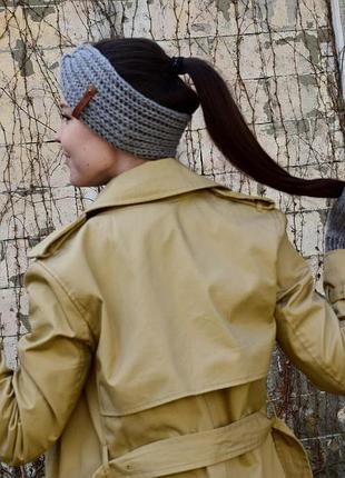 В'язана пов'язка на голову