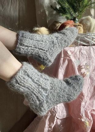 Woolen bed socks3 фото