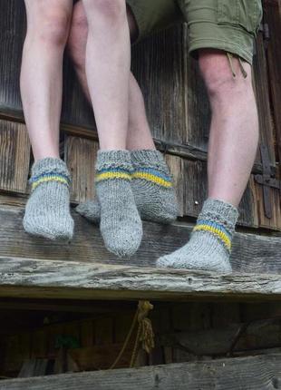 Тонкі вовняні шкарпетки3 фото