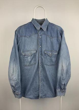 Винтажная рубашка western levi’s vintage1 фото