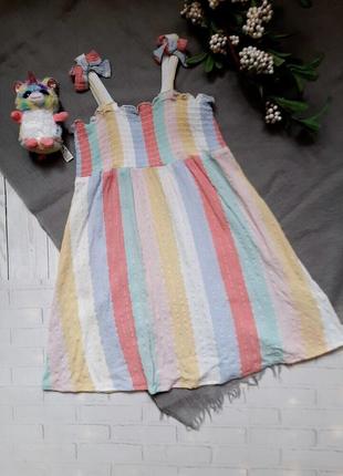 Милый легкий сарафан платье из вискозы matalan бирка 5 лет6 фото