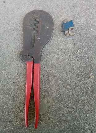 Кліщі прес-кримпер обтискання кабелів кмп 50 сср