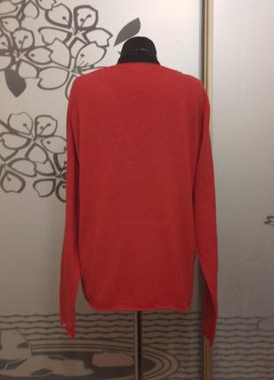 Брендовий вовняний тонкий светр джемпер пуловер великого розміру вовна ангора8 фото