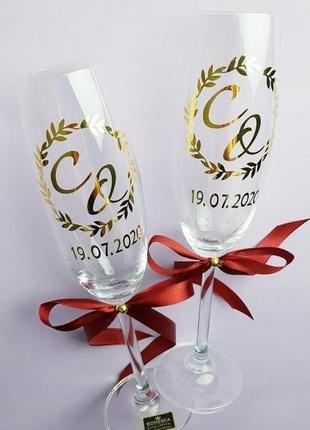 Свадебные бокалы 4