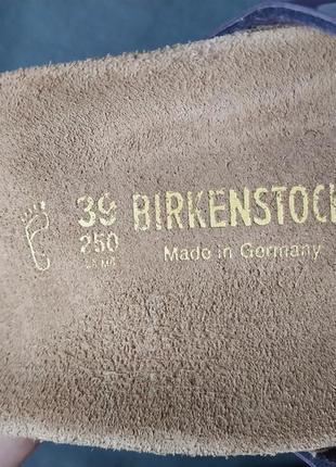 Шлепанцы оригинальные из лакированной кожи birkenstock (неместя) р 394 фото