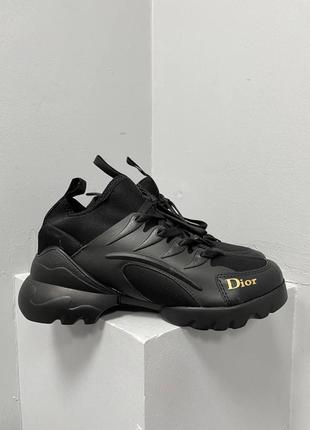 Женские кроссовки dior d-connect sneaker
