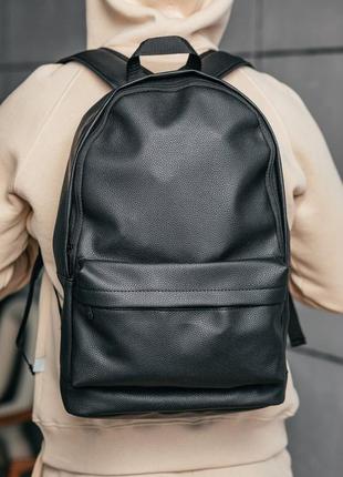 Рюкзак спортивний чоловічий міський чорний андер армор білий значок, молодіжний місткий рюкзак