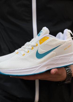 Nike zoom white blue yellow3 фото