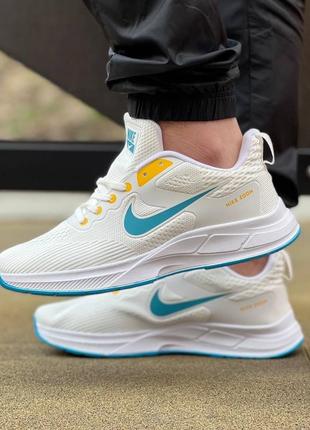 Nike zoom white blue yellow2 фото