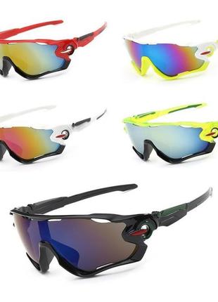 Велосипедні окуляри, спортивні, вітрозахисні окуляри, ультрафіоле1 фото
