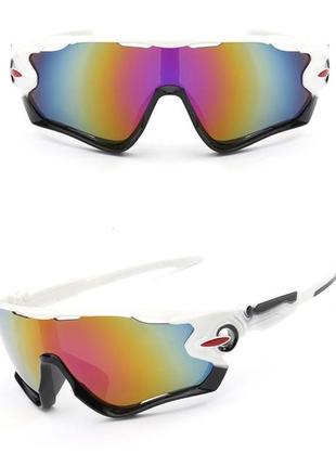 Велосипедні окуляри, спортивні, вітрозахисні окуляри, ультрафіоле5 фото