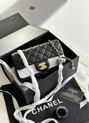 Сумка кожаная в стиле chanel 4
