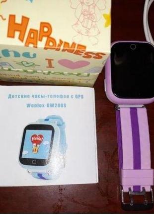 Дитячий розумний годинник gps smartwatchq100 прослуховування, gps6 фото