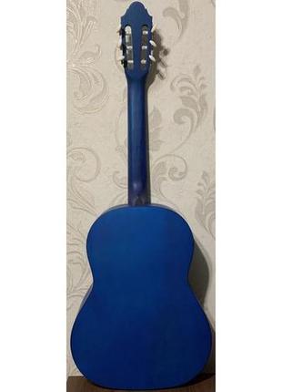 Повнорозмірна класична гітара 4:4 stagg c440m blue. сумка ...2 фото