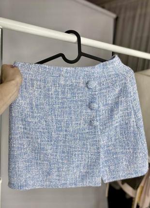 Шикарная твидовая юбка primark