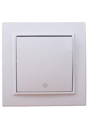 Вимикач перехресний білий