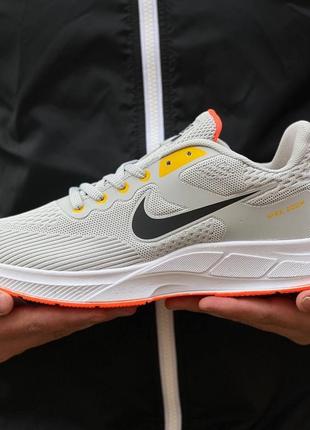 Nike zoom silver orange9 фото