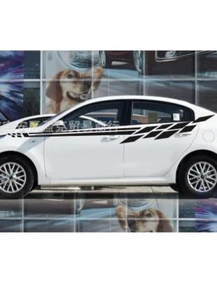 Автомобильная спортивная наклейка aiwa  02889